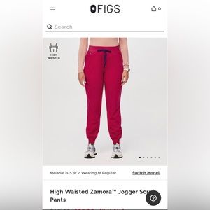New Figs High wasted scrub joggers